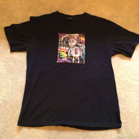 Tango Hotel Canvas to Reality Skull Drip Graphic Tee - Picture 1 of 5